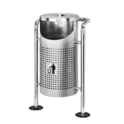 THÙNG RÁC INOX NGOÀI TRỜI A37-H