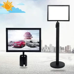 Bảng thông báo gắn đầu cột chắn inox – Giải pháp chỉ dẫn chuyên nghiệp cho không gian công cộng 4 Bảng thông báo gắn đầu cột chắn inox